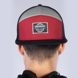 Stay Strong World Wide Snapback - Schwarz/Maroon