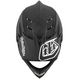 Troy Lee D4 Carbon Renn-Helm - Stealth Schwarz/Silver