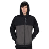 Stay Strong Taglia la giacca zip piena verticale - nero/grigio