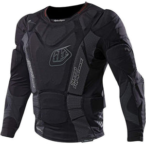 Troy Lee Designs 7855 Oberteil Schutzkleidung Langärmeliges Race Shirt - Schwarz