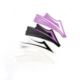 Lakai mittelgroße Flare -Aufkleber -Packung - lila/schwarz/weiß (24 Pack)