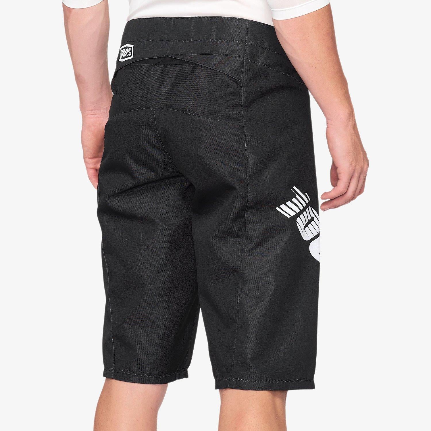 100% R-Core Race Shorts - Schwarz