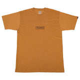 Vans Clásico fácil Box Camiseta - Bone Brown/Black