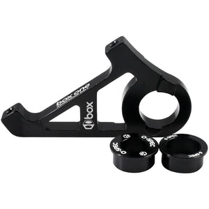Box Ein BMX-Rennen Scheibe Bremsenadapter (Standard Ausfallende) - Schwarz