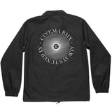 Cinema Chaqueta de entrenadores de círculo completo - negro