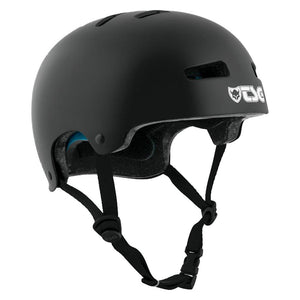 TSG Evolution Jugendliche Festfarbhelm - Satin schwarz