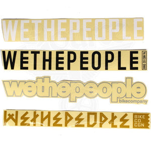 Wethepeople 4 Groß Rahmen Aufkleber-Pack