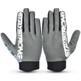 Stay Strong Icon Line Jugendhandschuhe - blaugrün