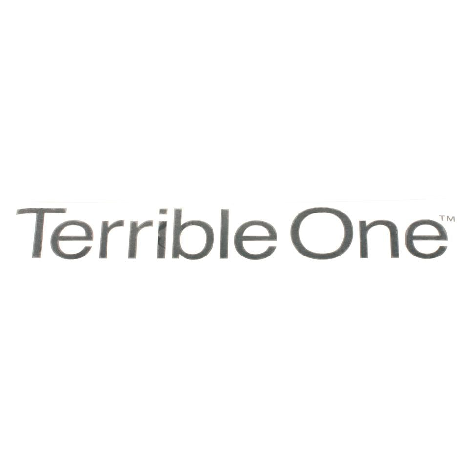 Terrible One Barcode gestanzter Aufkleber
