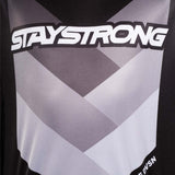 Stay Strong Jugend Chevron Race Jersey - Schwarz
