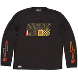 Fonte Pratica Maglia da corsa - Nero