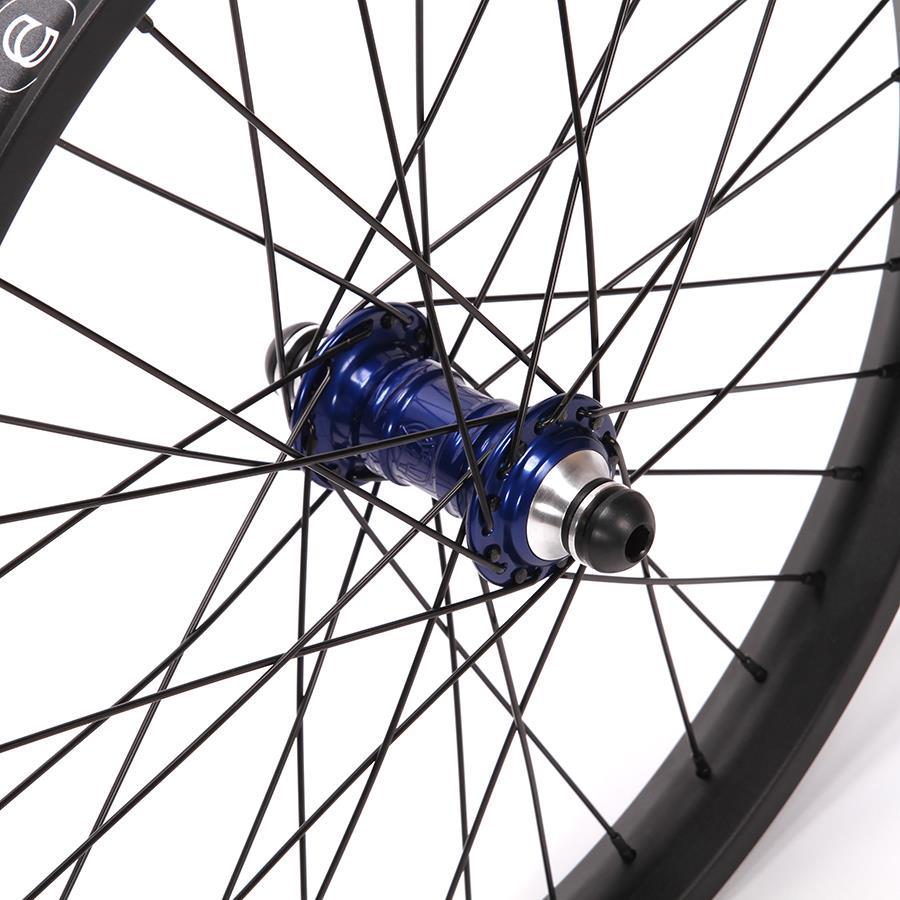 Profile Mini / Cinema 888 / Titanium Spokes Front Custom Wheel