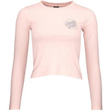 Santa Cruz Frauen schreien Paisley Dot Langarm T -Shirt - Kreide Pink