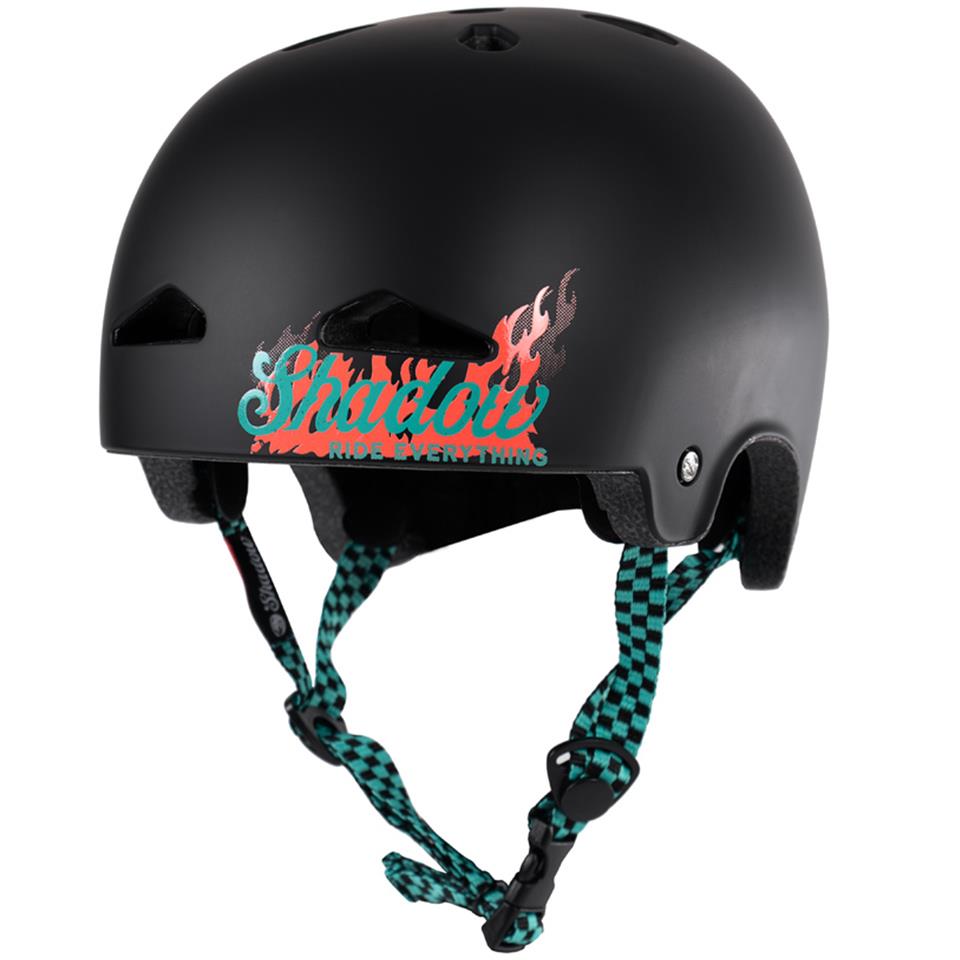 Shadow Federgewicht In -Mold Big Boy V2 Helm - mattschwarz