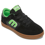 Etnies Kids Windrow - noir / vert / gomme