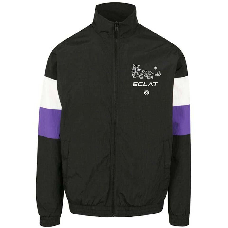 Eclat Jungelo Track Jacke - Schwarz/Weiß