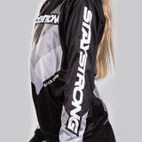 Stay Strong Jugend Chevron Race Jersey - Schwarz
