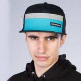 Stay Strong Block Snapback - Schwarz/Blaugrün