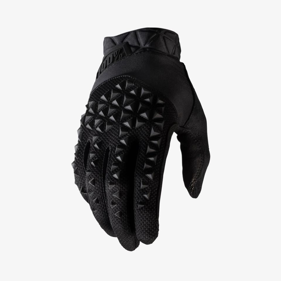 100% Geomatic Race Handschuhe - Schwarz