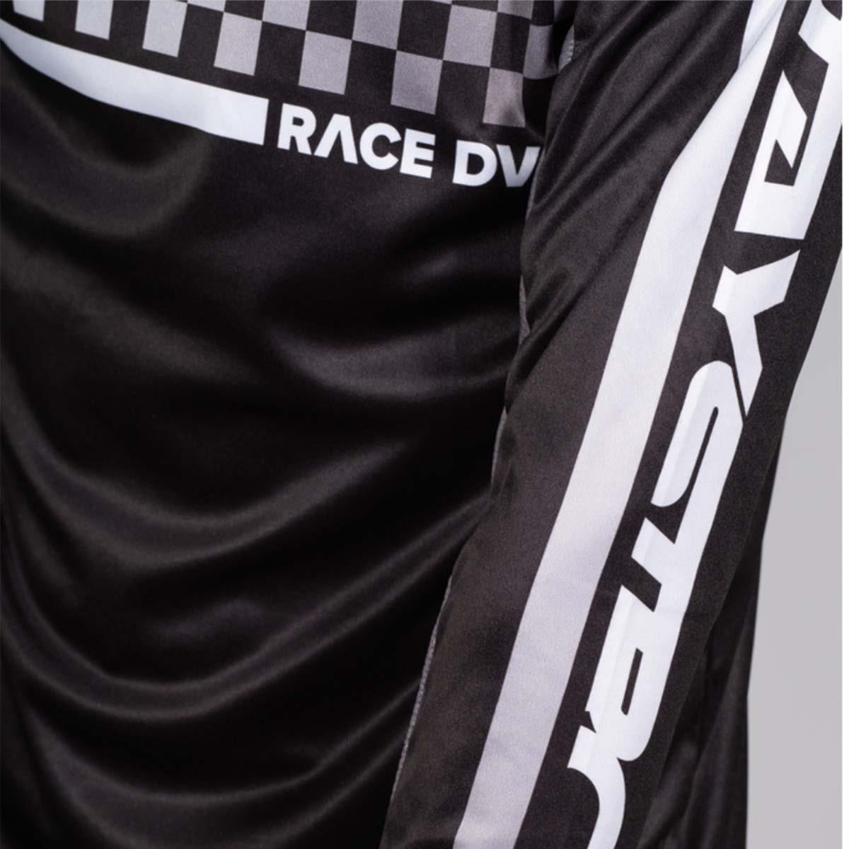 Stay Strong Checker Race Jersey - Black