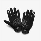 Guantes 100% Brisker Race - Amarillo fluorescente