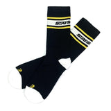 Stay Strong Streifensocken - schwarz