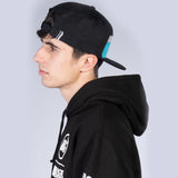 Stay Strong Block Snapback - Schwarz/Blaugrün