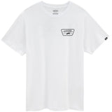 Vans Camiseta de parche completo - blanco/negro