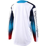 Troy Lee Sprint Youth Race Jersey - Jet Kraftstoff/Weiß