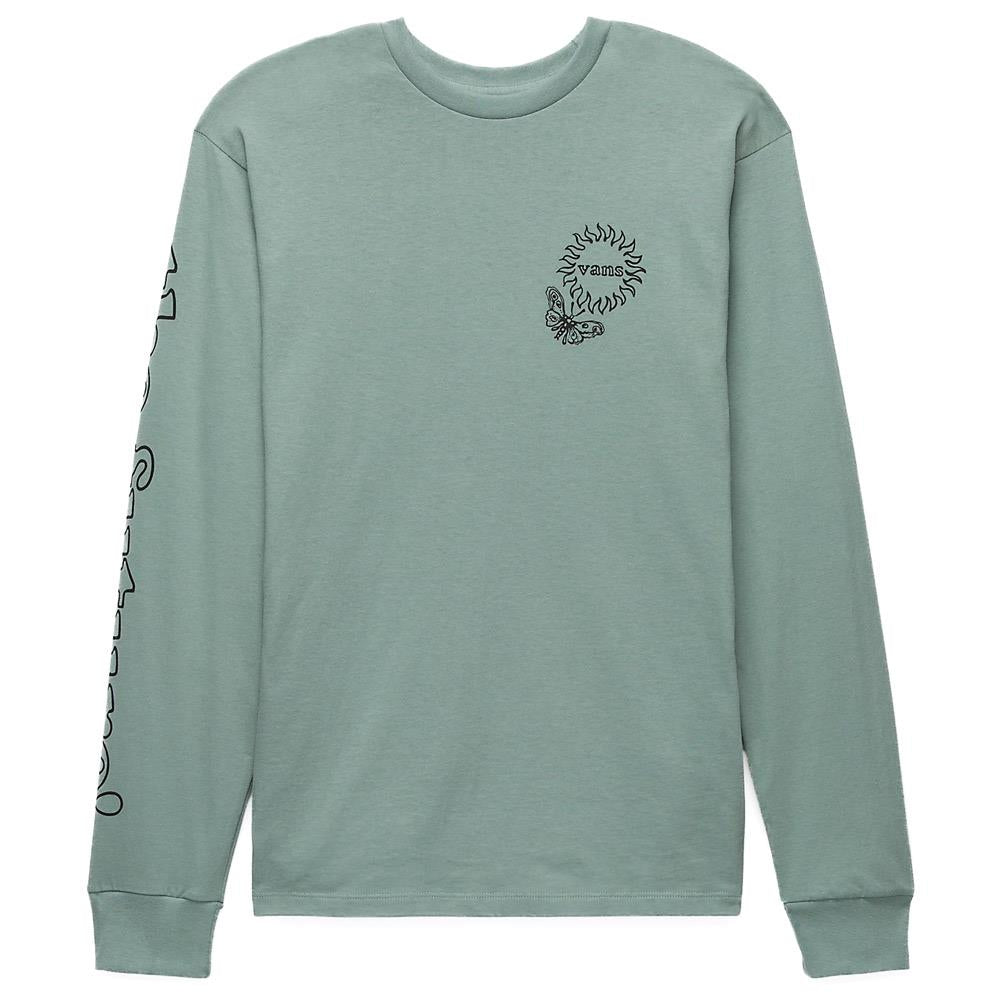Vans Too Far From Future Long Sleeve T-Shirt - Chinois Green