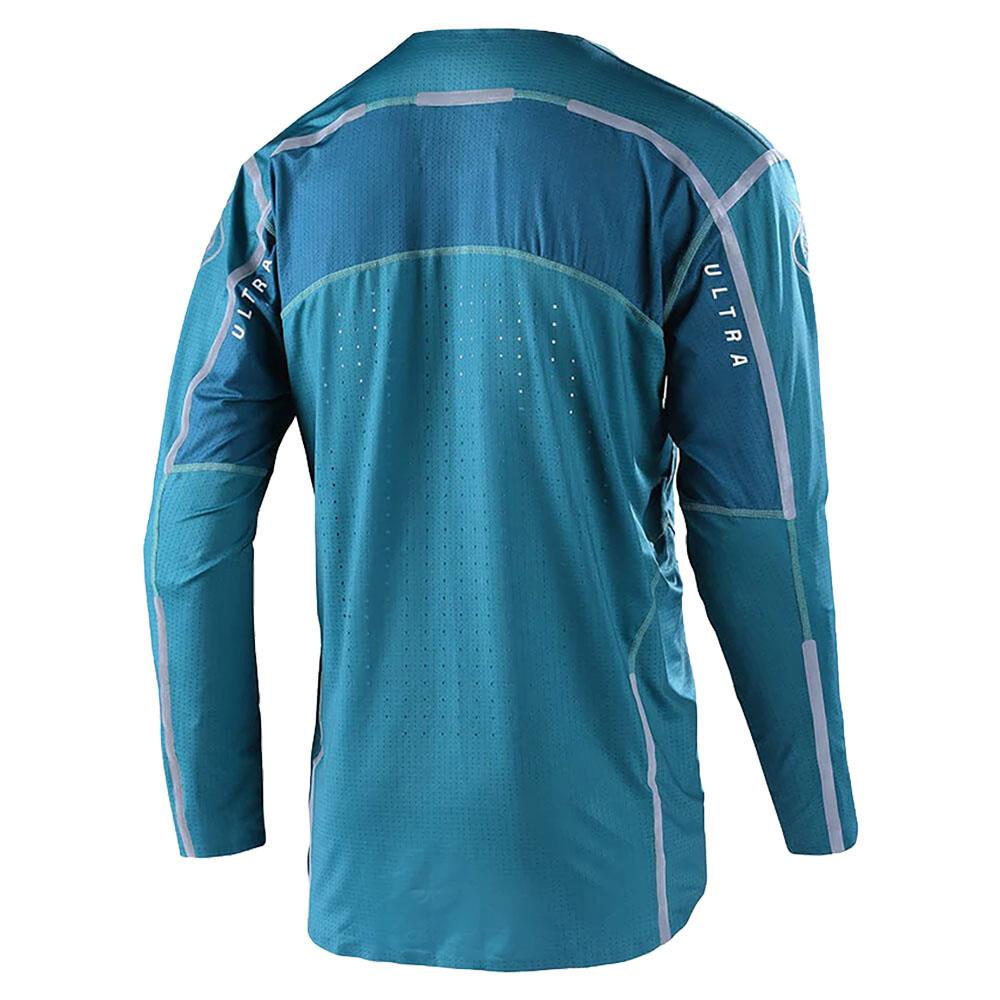 Troy Lee - Sprint Ultra Race Jersey - Lines Ivy/White