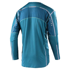 Troy Lee - Sprint Ultra Race Jersey - Lines Ivy/White