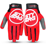 Stay Strong Guantes de la jóvenes alimenticios 3 - rojo