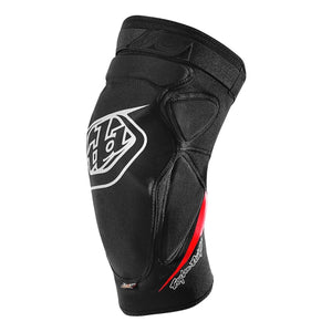 Troy Lee Raid Race Knie Guard - Schwarz