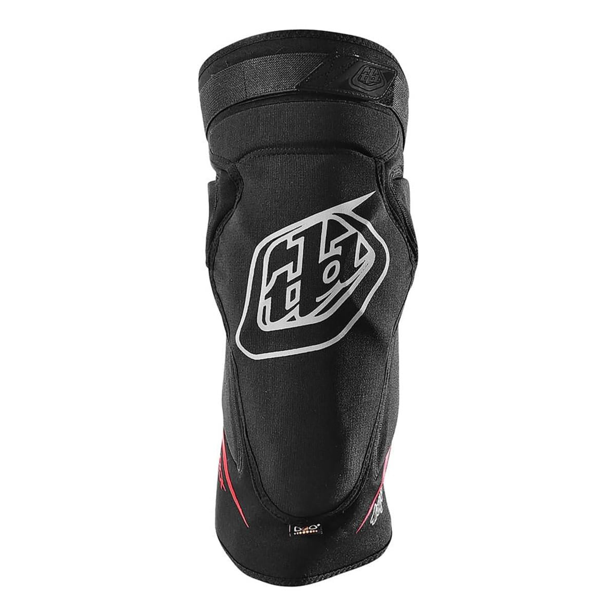Troy Lee Raid Race Knie Guard - Schwarz