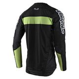 Troy Lee Sprint Ultra Race Jersey - Schmutzschwarz/Glo Grün