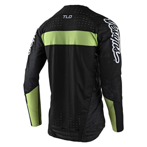Troy Lee Sprint Ultra Race Jersey - Grime Black/Glo Green