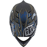 Troy Lee D4 Carbon Rennhelm - Limitierte Ausgabe Blue Eyeball