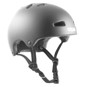 TSG Nipper Mini Festfarbhelm - Satin schwarz