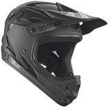 Seven iDP Casco da corsa per giovani M1 - Matt nero/lucido nero
