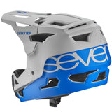 Seven iDP Projekt 23 ABS -Rennhelm - Weiß/Blau