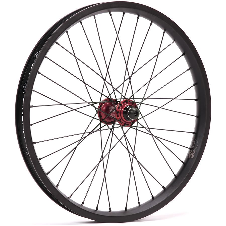 Profile Elite / Cinema 888 / Titanium Spokes Front Custom Wheel